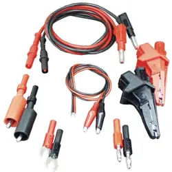 Test equipment kit, 10 pieces for power supplies, TLPS