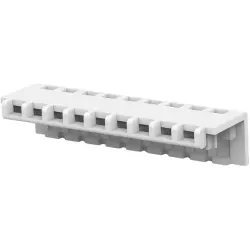 Strain relief cover, 10 pole, 1-643067-0