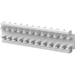 Strain relief cover, 12 pole, 1-643071-2