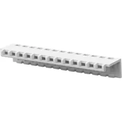 Strain relief cover, 14 pole, 1-643067-4