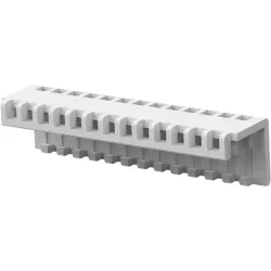 Strain relief cover, 14 pole, 1-643075-4