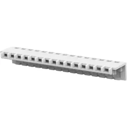 Strain relief cover, 16 pole, 1-643067-6