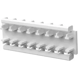 Strain relief cover, 8 pole, 643071-8
