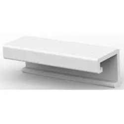 Cover for PCB connector, 1-640550-0