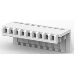 Cover for PCB connector, 1-643075-0