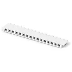 Strain relief cover, 17 pole for MTA‑156 series, 1-643071-7