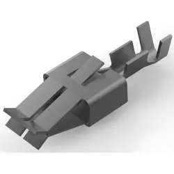 Receptacle, 0.5-1.0 mm², AWG 20-17, crimp connection, tin-plated, 964201-1