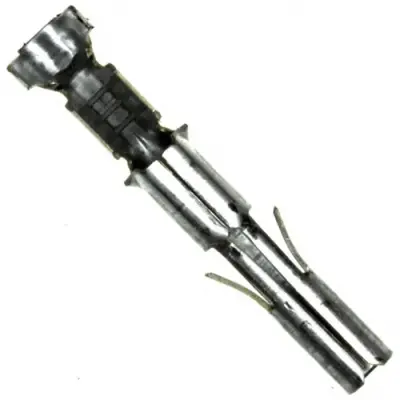 Receptacle, 0.2-0.8 mm², AWG 24-18, crimp connection, tin-plated, 350689-1 - 1