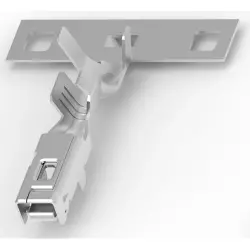 Receptacle, 0.35 mm², AWG 22, crimp connection, tin-plated, 1326032-1