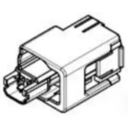 Socket, unequipped, 2 pole, straight, 1 row, gray, 1438426-3