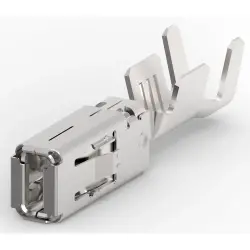 Receptacle, 1.0-2.5 mm², AWG 15-13, crimp connection, silver-plated, 1-968851-3