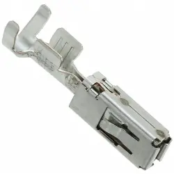Receptacle, 1.0-2.5 mm², AWG 17-13, crimp connection, tin-plated, 1241396-1