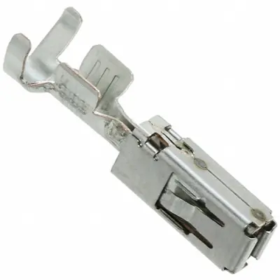 Receptacle, 1.0-2.5 mm², AWG 17-13, crimp connection, tin-plated, 1241396-1 - 1