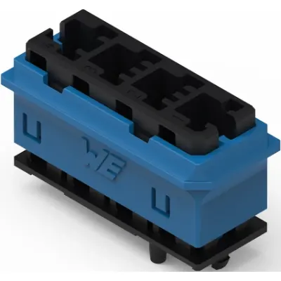Connector housing, black/blue, 491103014 - 1