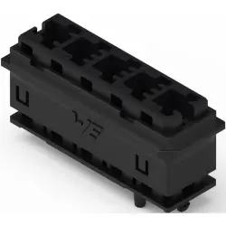 Connector housing, black, 491105015