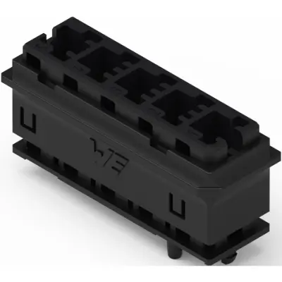 Connector housing, black, 491105015 - 1