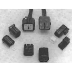 Socket, unequipped, 13 pole, straight, 3 rows, yellow, 344264-1