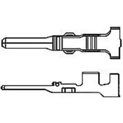 Tab, 0.75-2.0 mm², AWG 18-14, crimp connection, tin-plated, 345807-1