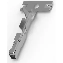 Receptacle, 0.35-0.5 mm², AWG 22-20, crimp connection, tin-plated, 2098165-1