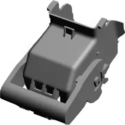 Cover cap, for connector, 1452416-1