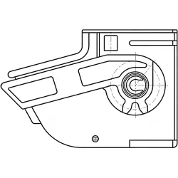 Cover cap, for connector, 1-968321-2