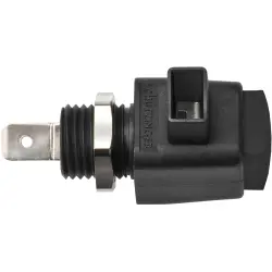 Quick pressure clamp, 12.5 mm, black, 300 V, 16 A, faston plug, nickel-plated, ESD 798 / SW