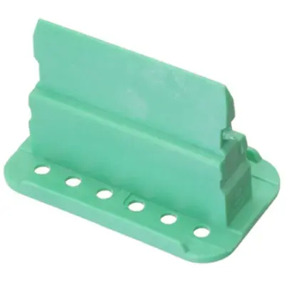 Plug, unequipped, 12 pole, straight, 2 rows, green, W12S-P012 - 1