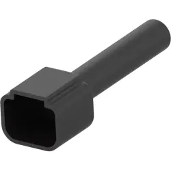 Sleeve, black, 8 poles, for automotive connector, DTM8P-BT-BK