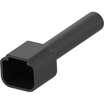 Sleeve, black, 8 poles, for automotive connector, DTM8P-BT-BK - 1