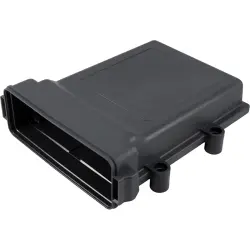 Connector housing, black, for automotive connector, EEC-5X650A