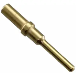 Pin contact, 0.5-1.5 mm², AWG 20-16, crimp connection, gold-plated, 0460-202-1631