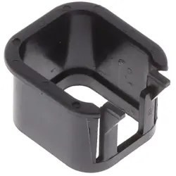 Locking sleeve, black, 6 poles, for DEUTSCH DTM series, 1011-086-0605