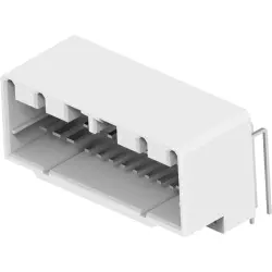 Plug, 26 pole, angled, 2 rows, white, 178762-1