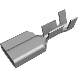 Receptacle, 2.3-4.3 mm², AWG 14-11, crimp connection, tin-plated, 1544454-1
