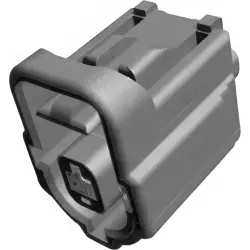 Socket, unequipped, 1 pole, straight, 1 row, black, 184042-1
