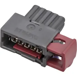 Socket, 16 pole, straight, 2 rows, blue, 3-963217-1