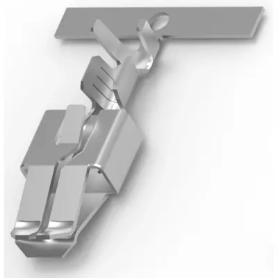 Receptacle, 0.5-1.5 mm², AWG 20-15, crimp connection, tin-plated, 969036-4 - 1