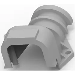 End housing, for connector, 776464-2