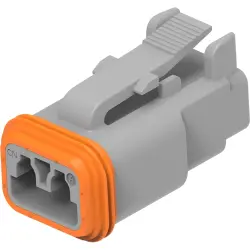 Socket housing, 2 pole, for DEUTSCH DT series, DT06-2S