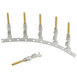 Pin contact, 0.52-0.82 mm², AWG 20-18, crimp connection, gold-plated, 1924463-1