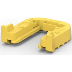 Clamp, for faston plug housing, 1670720-1
