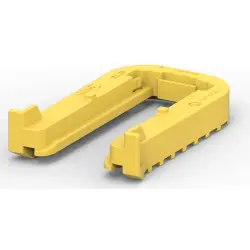 Clamp, for faston plug housing, 1564411-1