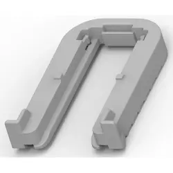 Clamp, for faston plug housing, 1564411-6