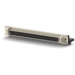 D-Sub socket, 100 pole, equipped, angled, solder pin, 1761028-5
