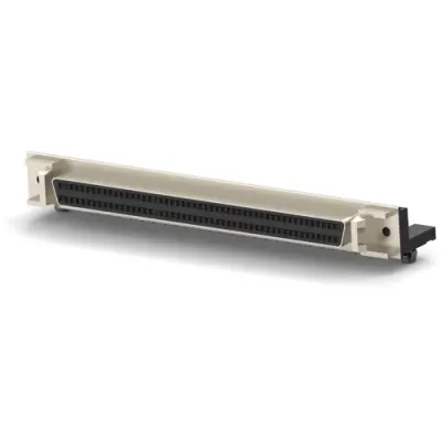 D-Sub socket, 100 pole, equipped, angled, solder pin, 1761028-5 - 1
