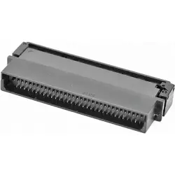 D-Sub plug, 68 pole, equipped, straight, IDC connection, 5390377-7