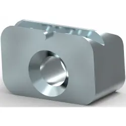 Locking block for D-Sub, 745403-8