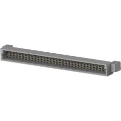 Male connector, type B, 64 pole, a-b, pitch 2.54 mm, solder pin, angled, gold-plated, 536052-5