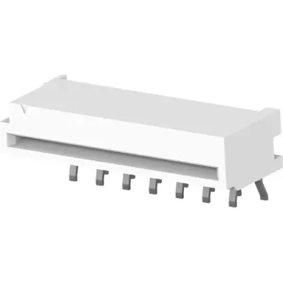 FPC connectors, 4 pole, 1 row, pitch 1.25 mm, solder pin, tin-plated, 84533-4 - 1