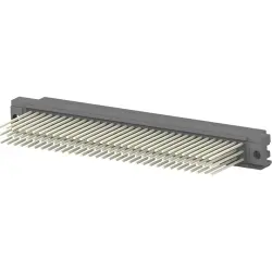 Female connector, type C, 96 pole, a-b-c, pitch 2.54 mm, press-in connection, straight, tin-plated, 148059-5